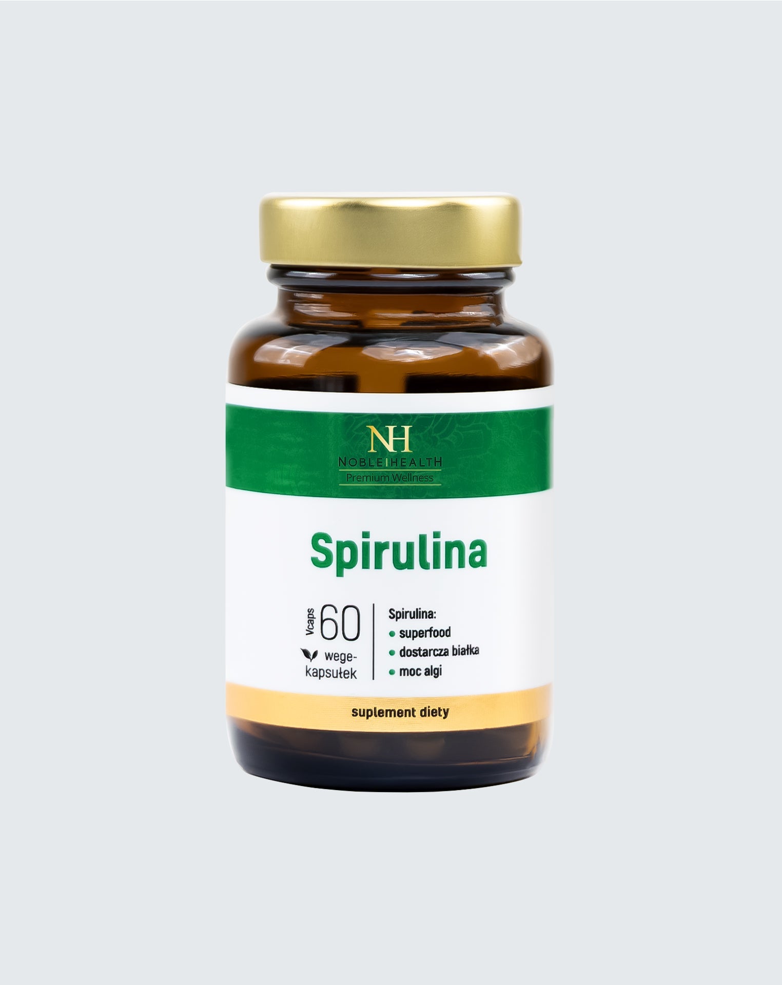 Spirulina Noble Health Meeresalgen-Entgiftung 60 Kapseln