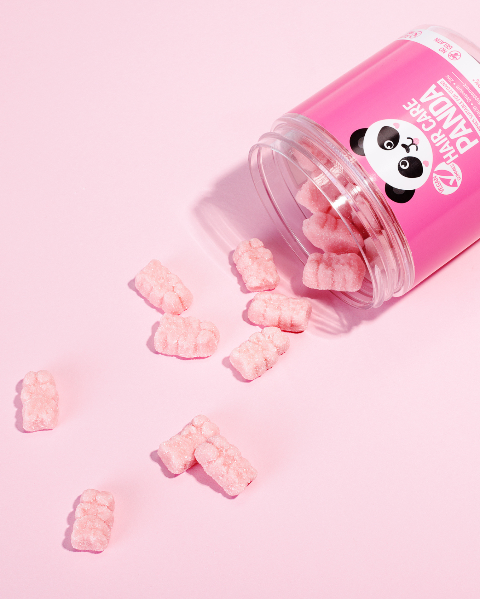 Hair Care Panda Vegan Gummies – wegańskie żelki z biotyną dla pięknych i mocnych  włosów